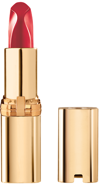 L'ORÉAL PARIS Colour Riche Reds of Worth Lipstick, Long Lasting Smudge Proof Lipstick, 187 Successful Red, 0.13 oz
