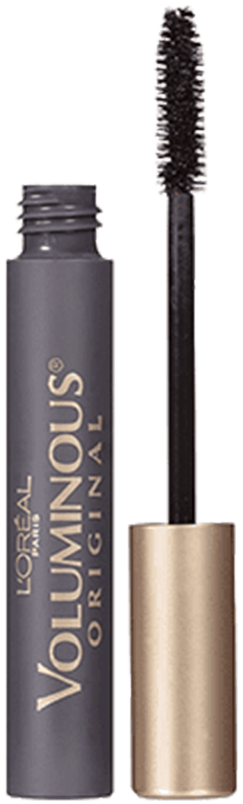 L'ORÉAL PARIS Voluminous Original Waterproof Bold Eye Mascara, 365 Waterproof Black Brown, 0.28 fl. oz.