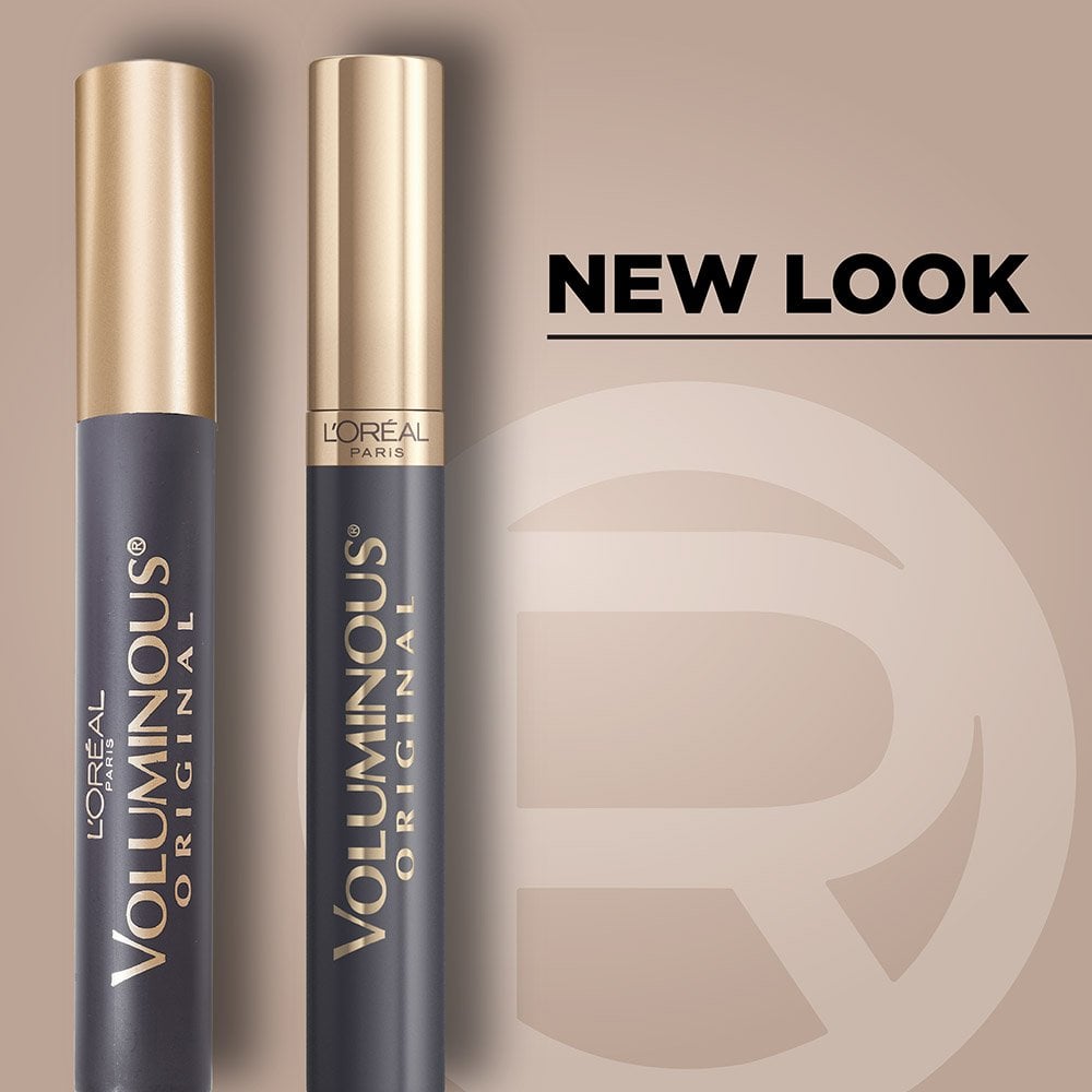 L'ORÉAL PARIS Voluminous Original Waterproof Bold Eye Mascara, 395 Waterproof Carbon Black, 0.28 fl. oz.