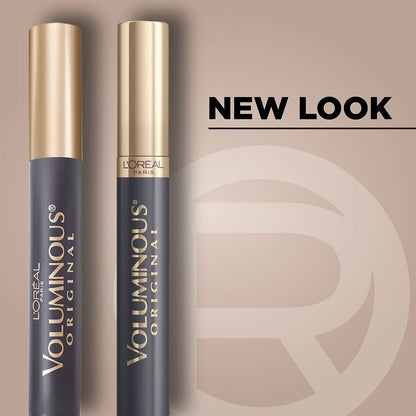 L'ORÉAL PARIS Voluminous Original Waterproof Bold Eye Mascara, 395 Waterproof Carbon Black, 0.28 fl. oz.