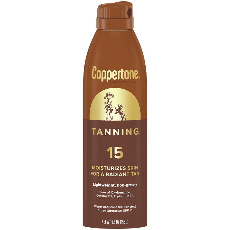 Coppertone Spf#15 Tanning Spray 5.5oz