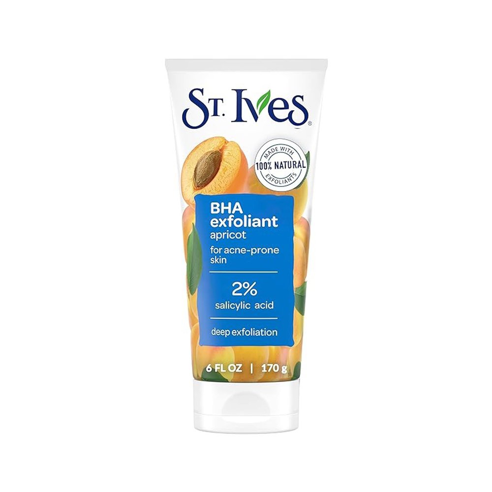 St Ives Scrub Apricot Bha Exfoliant Acne-Prone Skin 6oz
