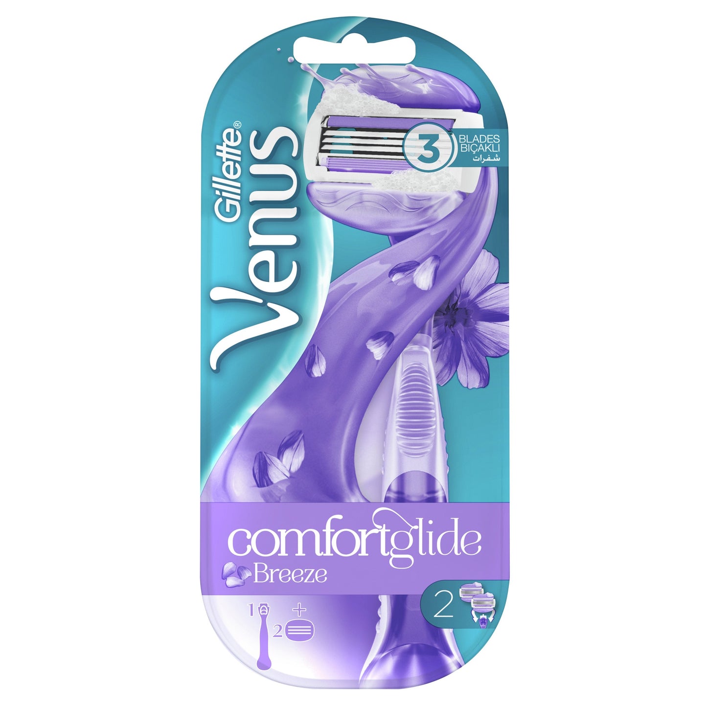 GILLETTE VENUS DLX SMTH SNST RZR