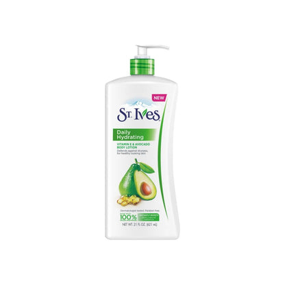 St Ives Body Lotion 21oz Hydrating Vit E & Avocado