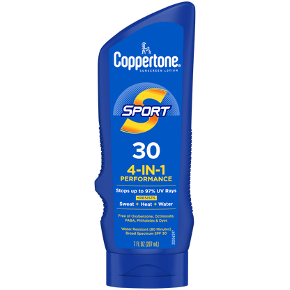 Coppertone Spf#30 Sport 4-In-1 Performance Lotion 3oz