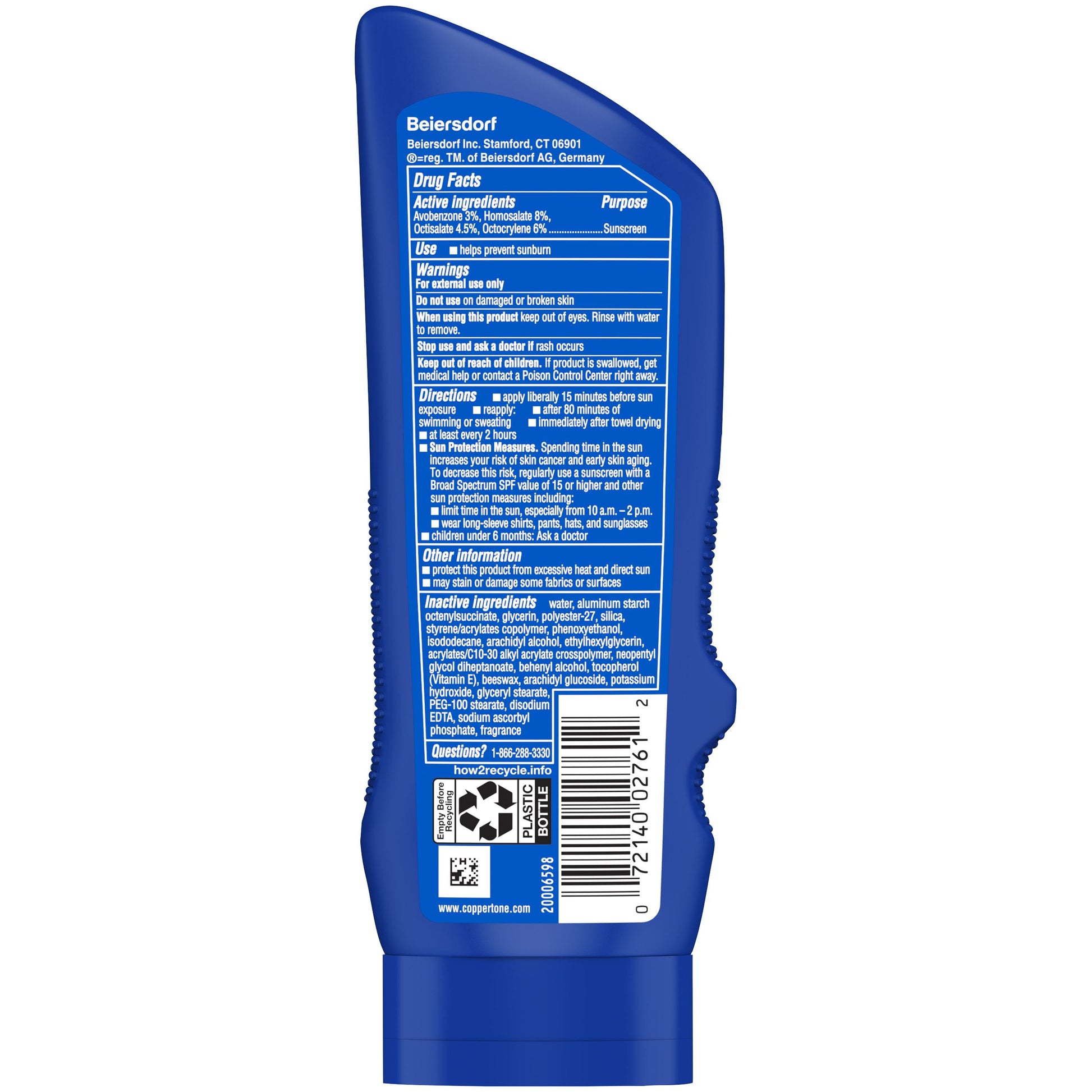 COPPERTONE SPORT SPF30 LOTION 3OZ