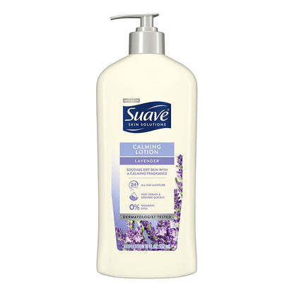Suave Skin Lotion 18oz Pump Lavender Calming