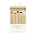 EcoTools Precious Metals Brightening Eye Brush Set, 5 count