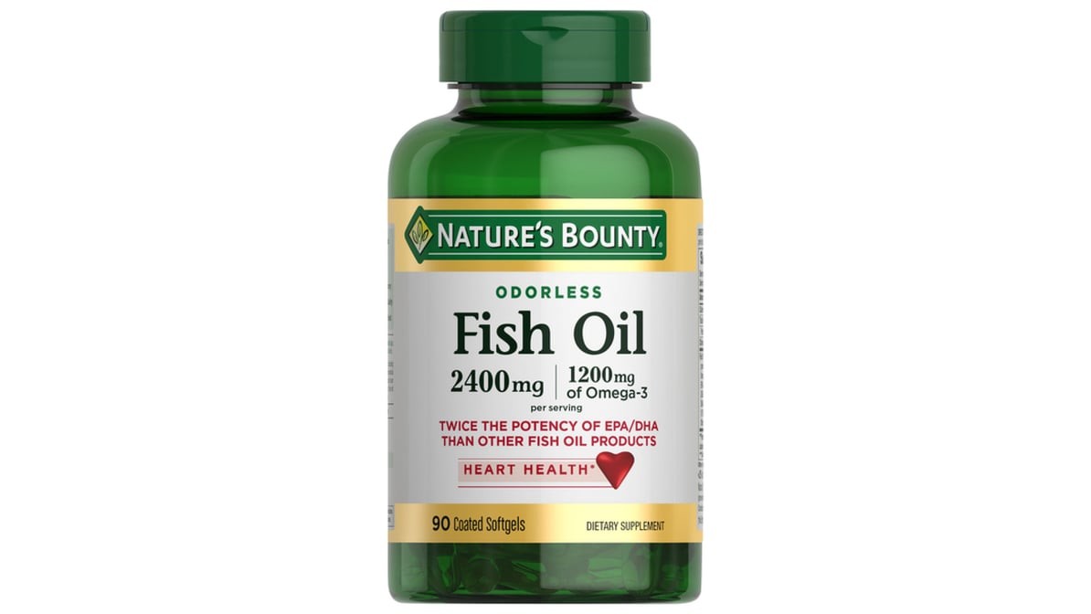 NT FISH OIL GC 2400MG 90 SFG LMN