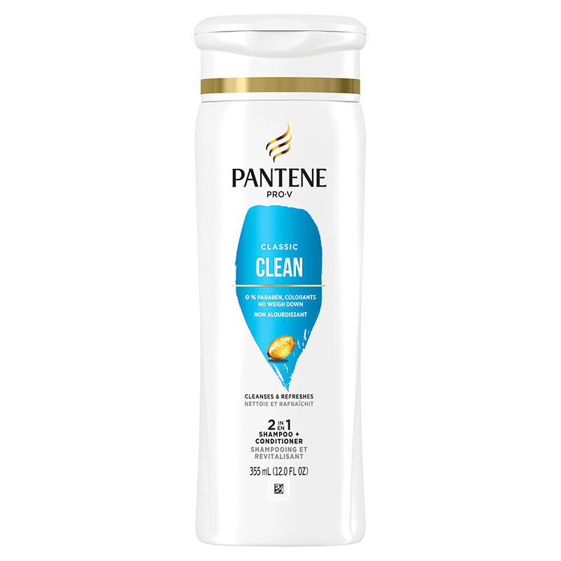 Pantene Shampoo 2-In-1 Classic Clean 27.7oz Pump