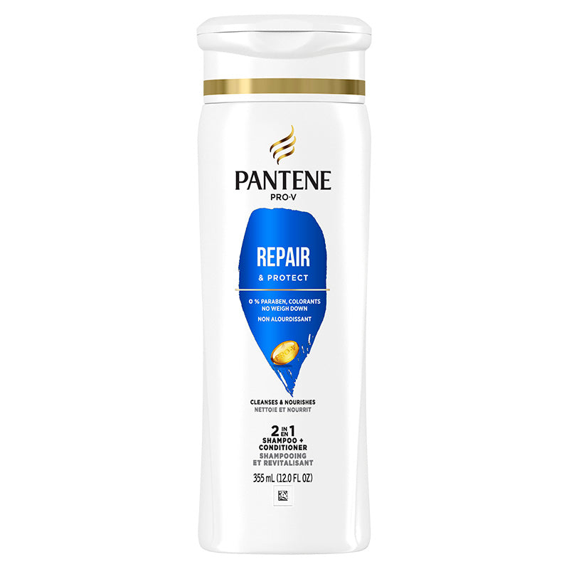 Pantene Shampoo 2-In-1 Repair And Protect 12oz
