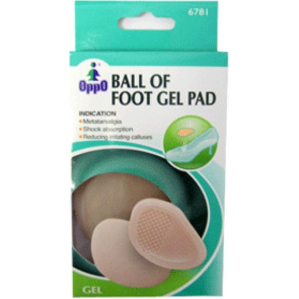 OPPO HEEL PADS SB 2EA GEL SIL LRG