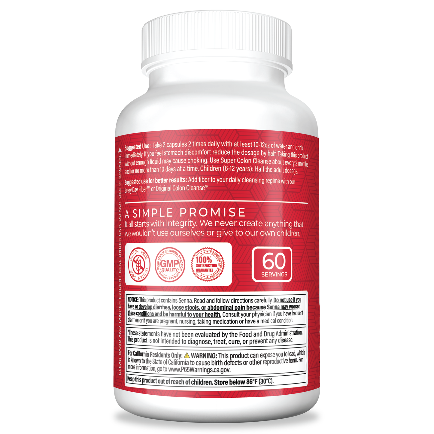 SUPER COLON CLEANSE CP 60 W/HERBS