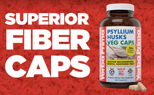 YERBA PRIMA PSYLLIUM HUSK CAPS