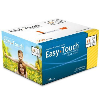 ADVOCATE INSULIN SYRINGE 31G .5CC 100CT
