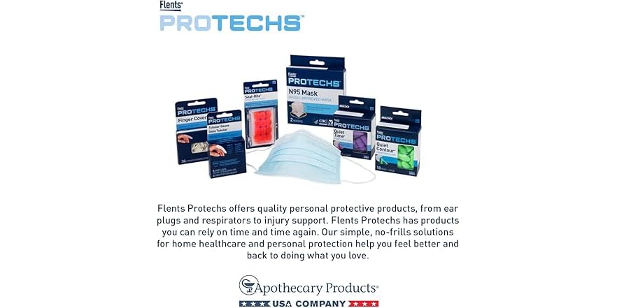 Flents PROTECHS Corded Ear Plugs with Case