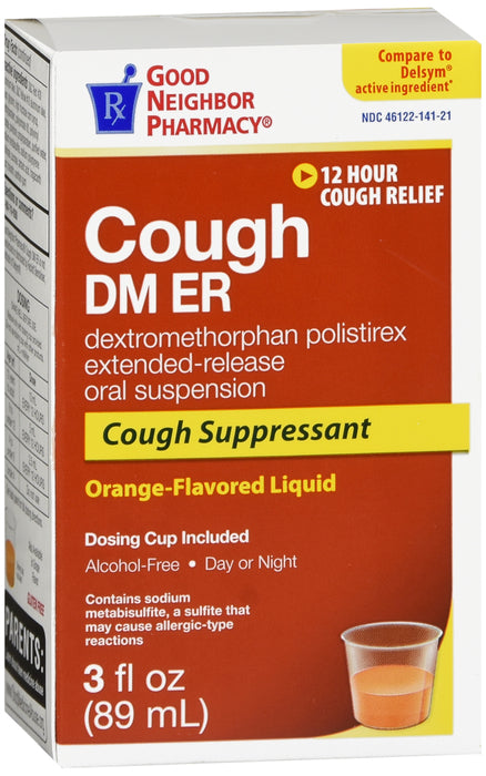 GNP COUGH RLF DM CHLD CHRY LIQ 4OZ