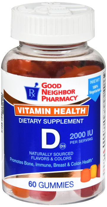 GNP VITAMIN D3 50MCG 2000IU SGC 250 CT
