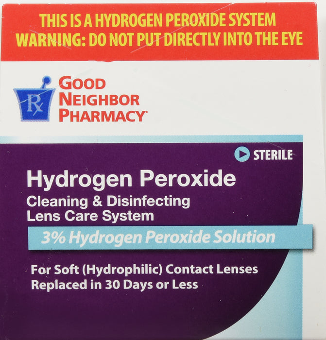 GNP EYE CLEANSING HYDRO PEROX SOL 12 OZ