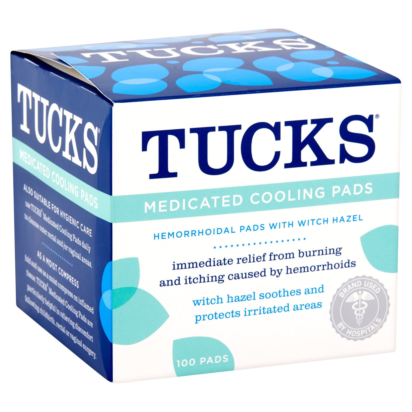 MEDICATED PADS PA 50% 100