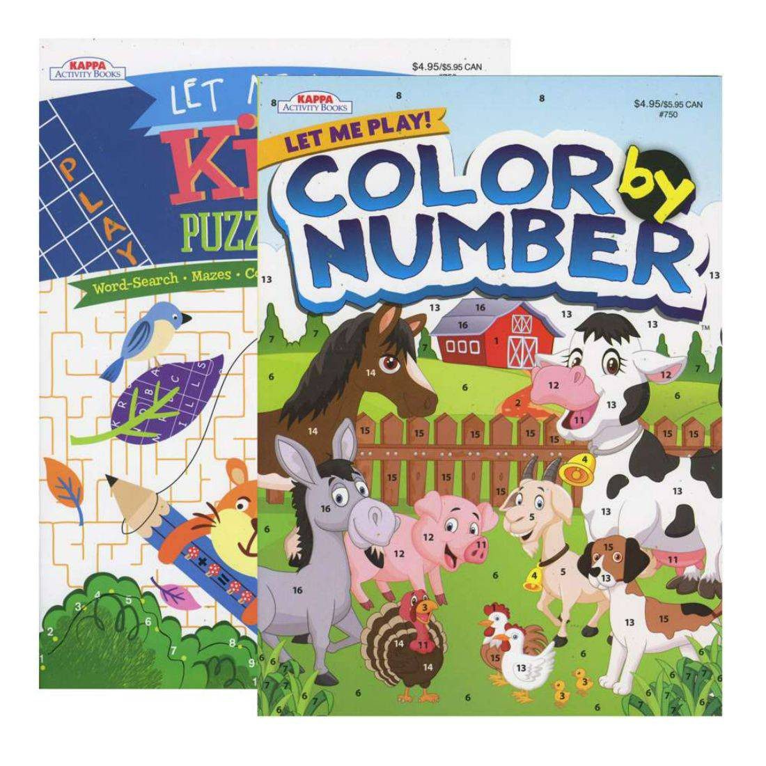 Kappa Activity Books Dot-To-Dot Let Me Play