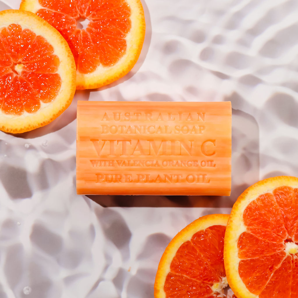 AUSTRALIAN BOTANICAL SOAP BAR SOAP,VITAMIN C