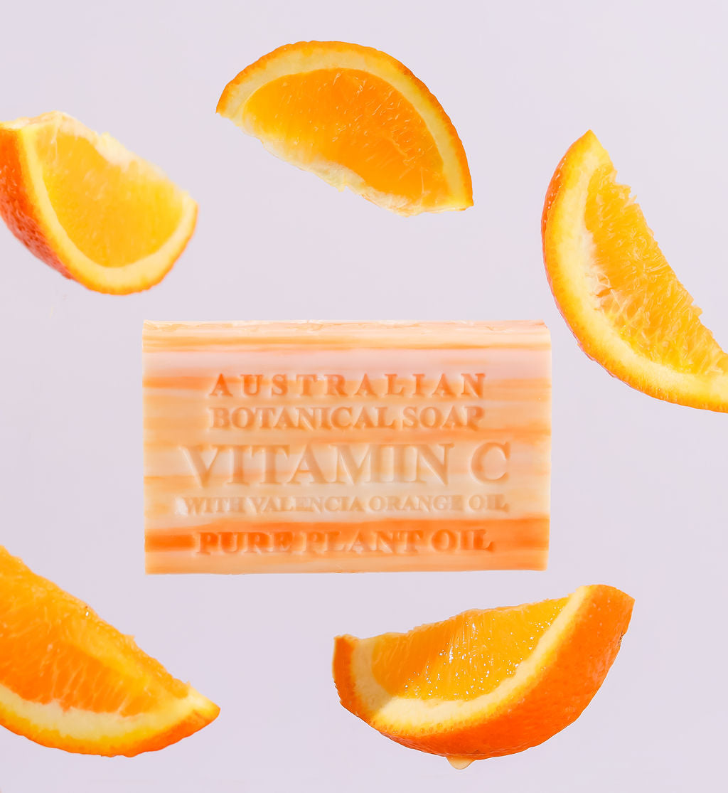 AUSTRALIAN BOTANICAL SOAP BAR SOAP,VITAMIN C