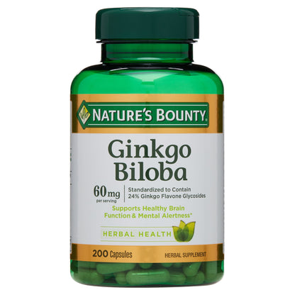 GINKGO BILOBA 120MG CAP 100CT NAT BOUNTY