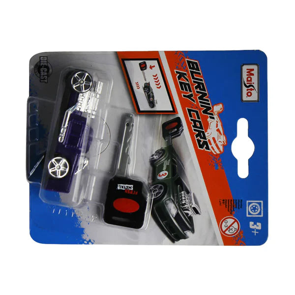 Maisto Fresh Metal Burnin' Key Cars, Assorted