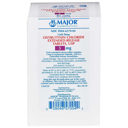 OXYBUTYNIN CHL TB 5MG 100 ER