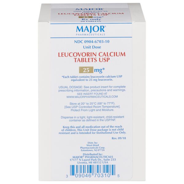LEUCOVORIN CALC PR 100MG PF
