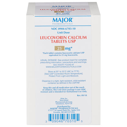 LEUCOVORIN TB 25MG 25