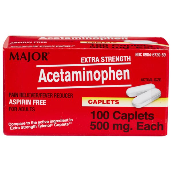 ACETAMINOPHEN TB500MG 500 ES CPLT