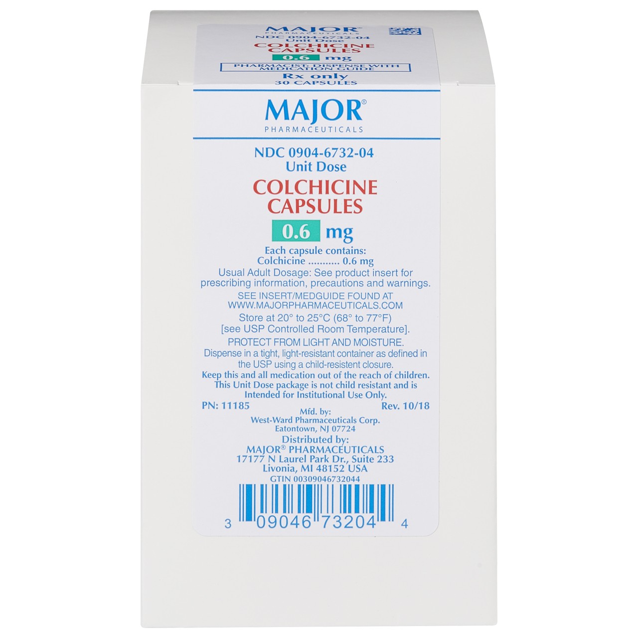 COLCHICINE TB 0.6MG 100 CPLT