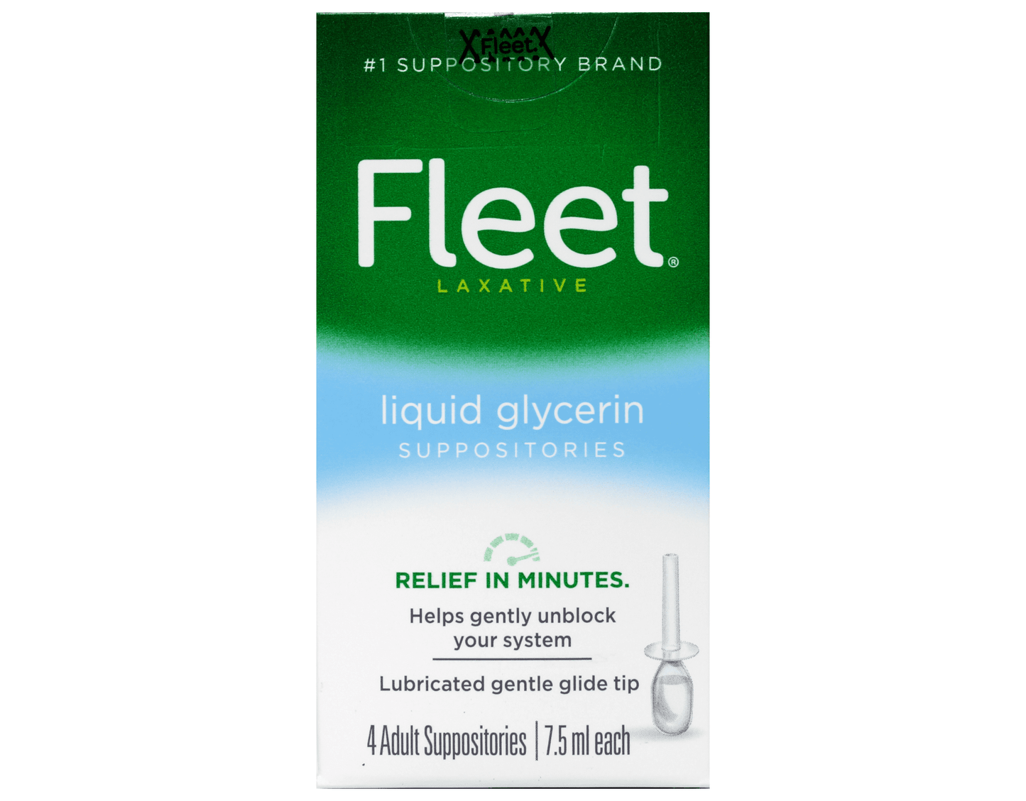 FLEET GLYCERIN SUP 24CT