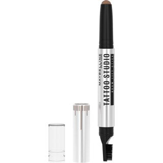 Maybelline Tattoo Studio Brow Styling Gel, Up to 36HR Wear, Soft Brown, 0.2 fl oz