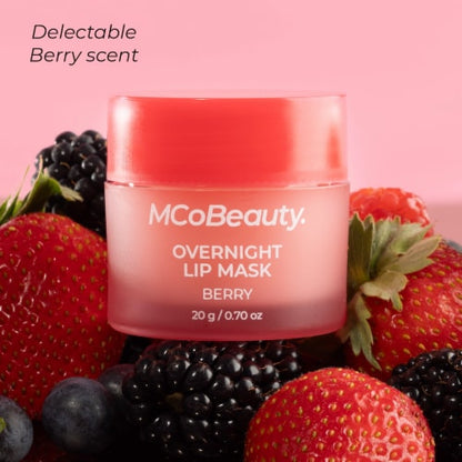 MCoBeauty Overnight Lip Mask - Berry