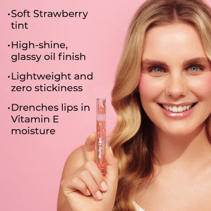 MCoBeauty Fruity Lips Hydrating Oil - Strawberry - 3.8ml