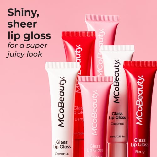 MCoBeauty Glass Lip Gloss - Berry - 10ml (Red)