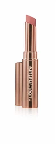 nude by nature Creamy Matte Lipstick - 01 Blush Nude