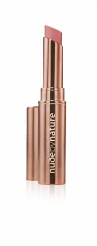 nude by nature Creamy Matte Lipstick - 03 Rose Quartz