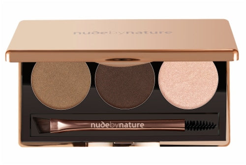 Nude by Nature Natural Definition Brow Palette - 02 Brown