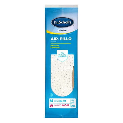 Dr. Scholls Air-Pillo Ultra Soft Insoles (M 7-13/W 5-10)