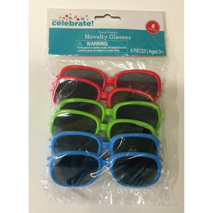 Unique Favors 4 Novelty Sunglasses