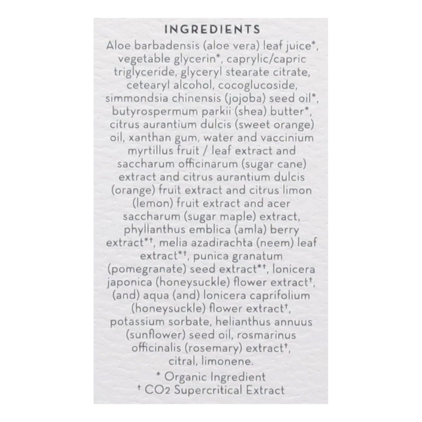 THE ORGANIC SKIN CO. CLEANSER,FACE,CLEAN SLATE