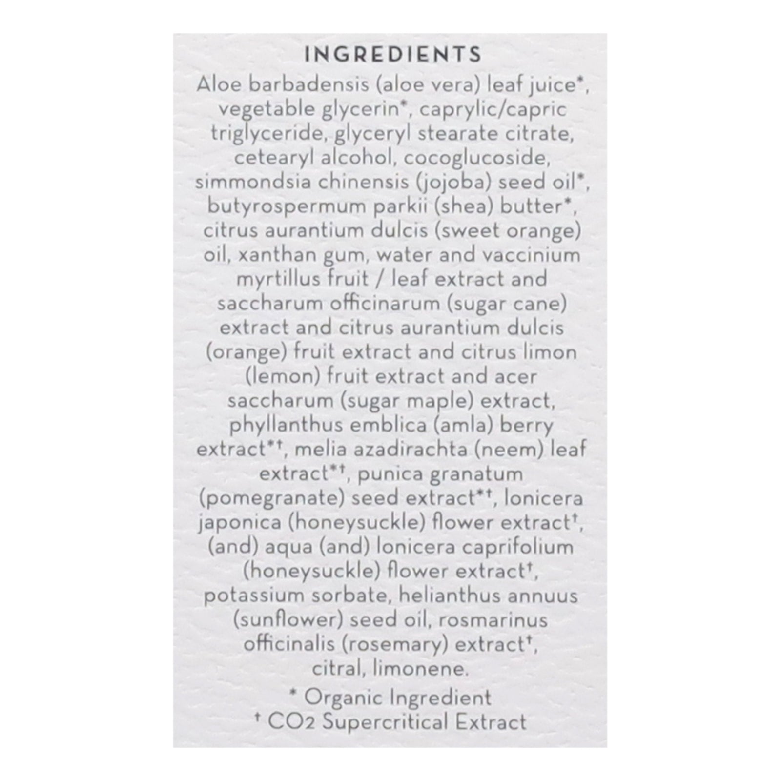 THE ORGANIC SKIN CO. CLEANSER,FACE,CLEAN SLATE