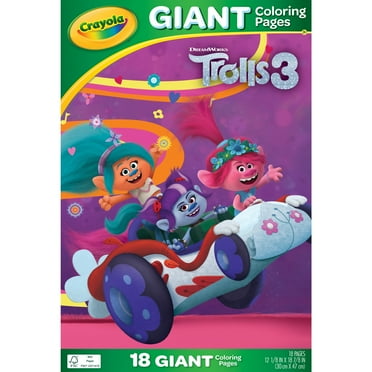 Crayola PAW Patrol Giant Coloring Pages, 18 pages