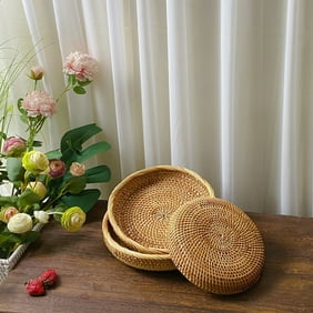 STER TALL WEAVE BASKET CEMENT