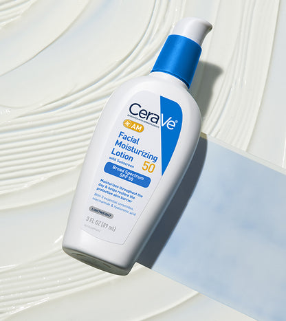 CERAVE AM FACIAL MSTRZNG SPF 50 LOT 3OZ