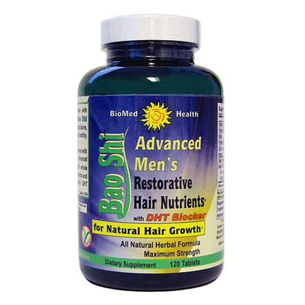 BIOMED HEALTH INC BAO SHI MENS HAIR SUPLMNT